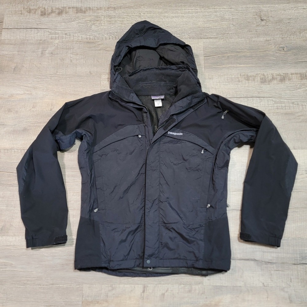 Patagonia Mens Size Small Primo Jacket Goretex Waterproof Hooded Style 29325